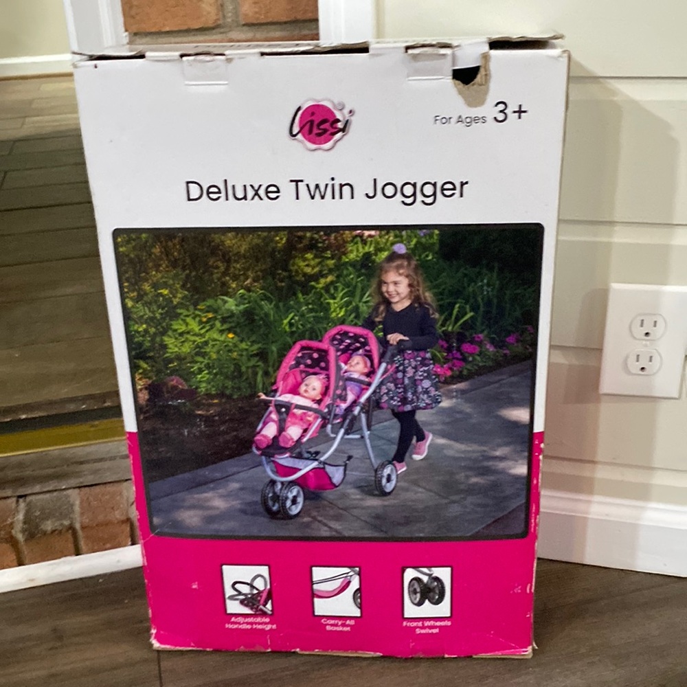 Deluxe twin jogger